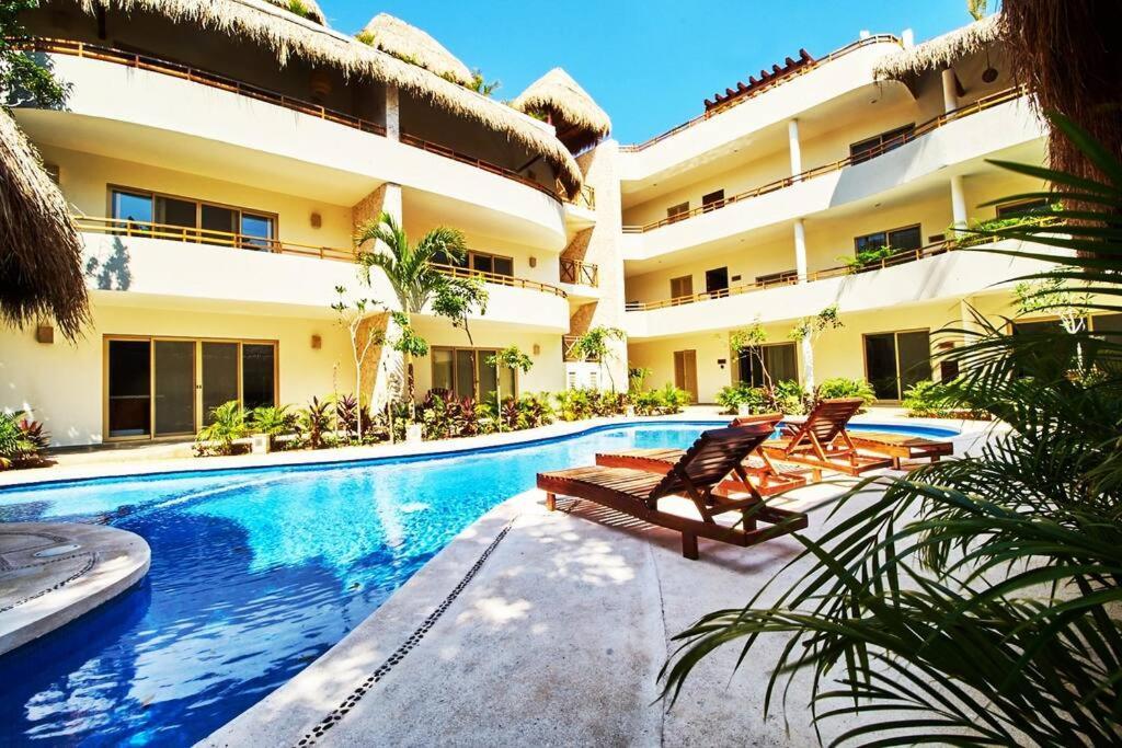 Puerta Zama - Luxury Apartments Tulum Exteriör bild